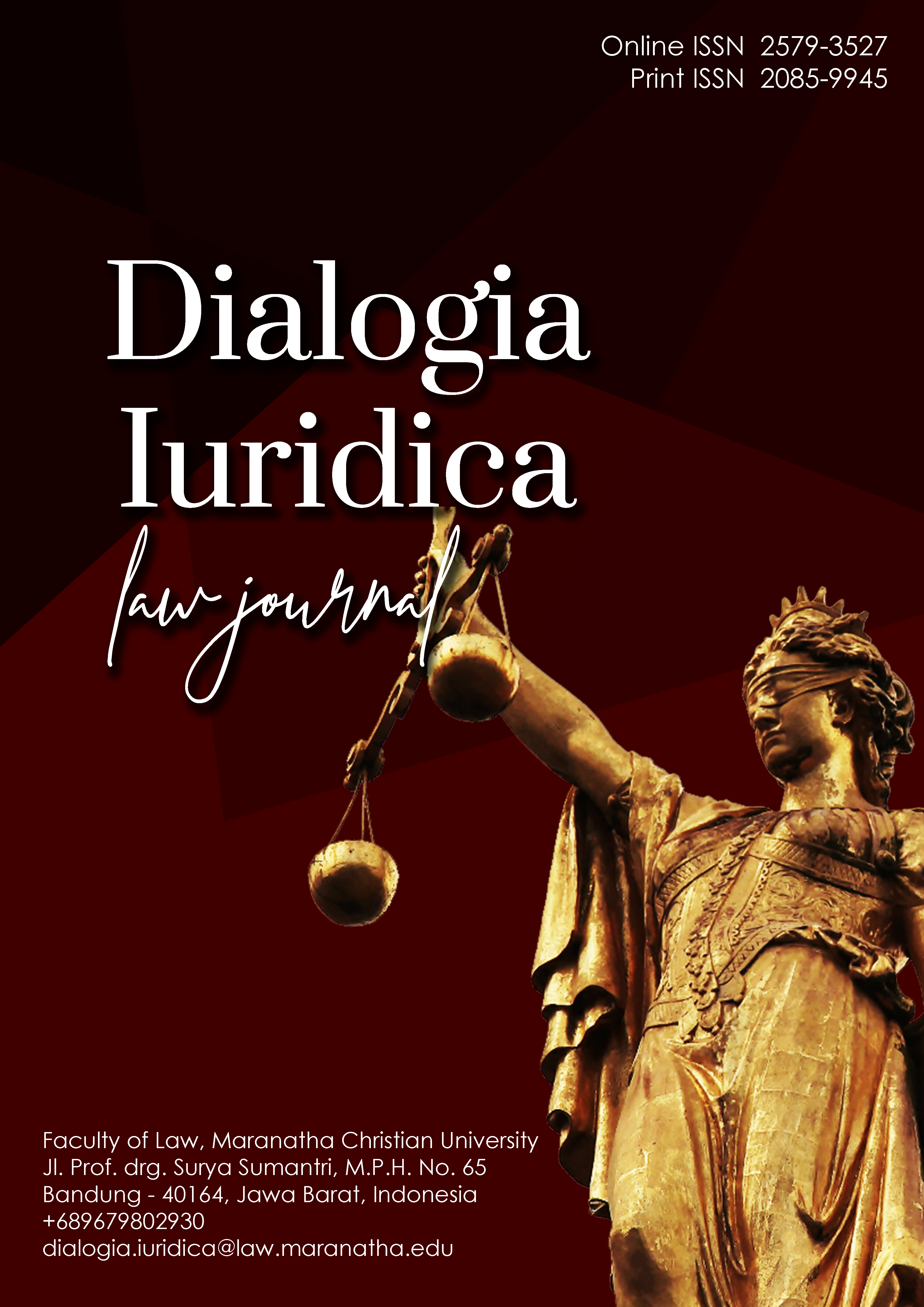 New Dialogia Iuridica Journal Thumbnail